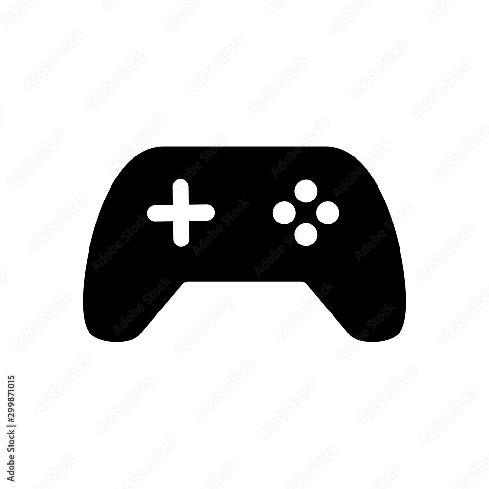 Joystick Icon Black