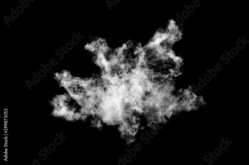 isolated white cloud on black background,Textured Smoke,Abstract black