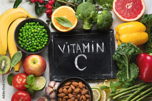 Foto Foods high in vitamin C