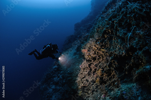 Tech diver photo