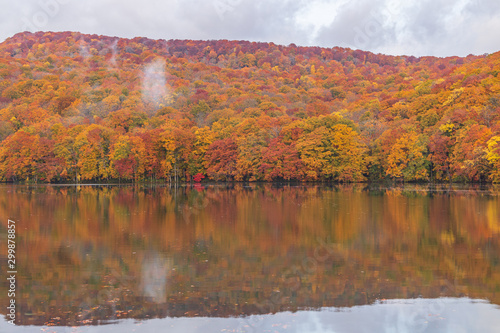 Towada Hachimantai National Park in autumn