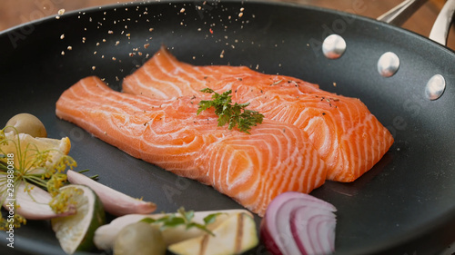 Fresh and healthy fish is delicious