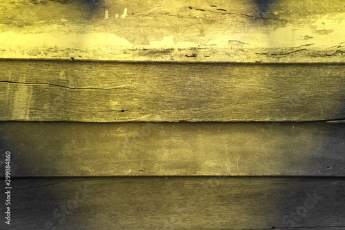 Golden wall wood backgrounds