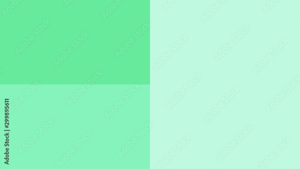 square green pastel color simple for minimalist background, coloring green simple colors soft minimal top view, three value green colors easy and smooth, green colors pairs with layer value different