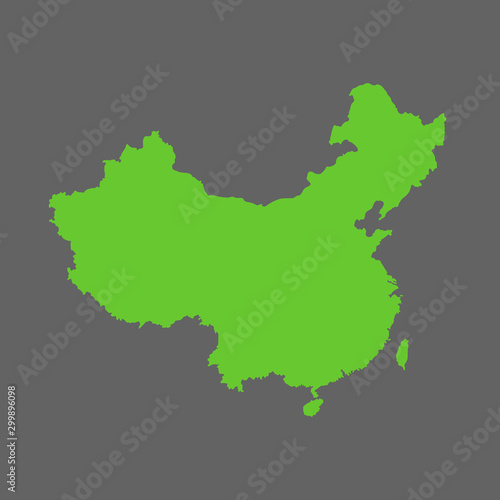 map of China