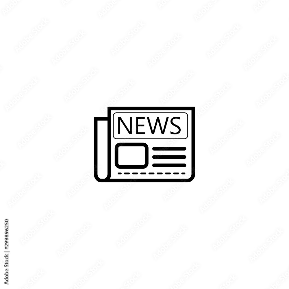 thin line icons for newspaper, vector illustrations thin line icons for newspaper, vector illustrations