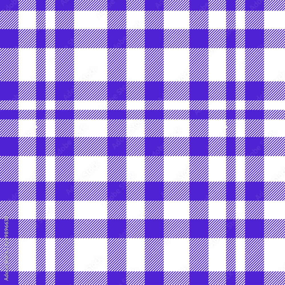 Tartan purple and white pattern. Tartan purple and white pattern.