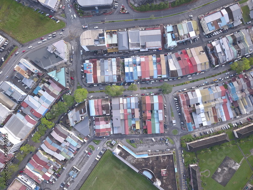 Kuching, Sarawak / Malaysia - October 16 2019: The buildings, landmarks and scenery of the Kuching city, capital of Sarawak, Borneo island photo