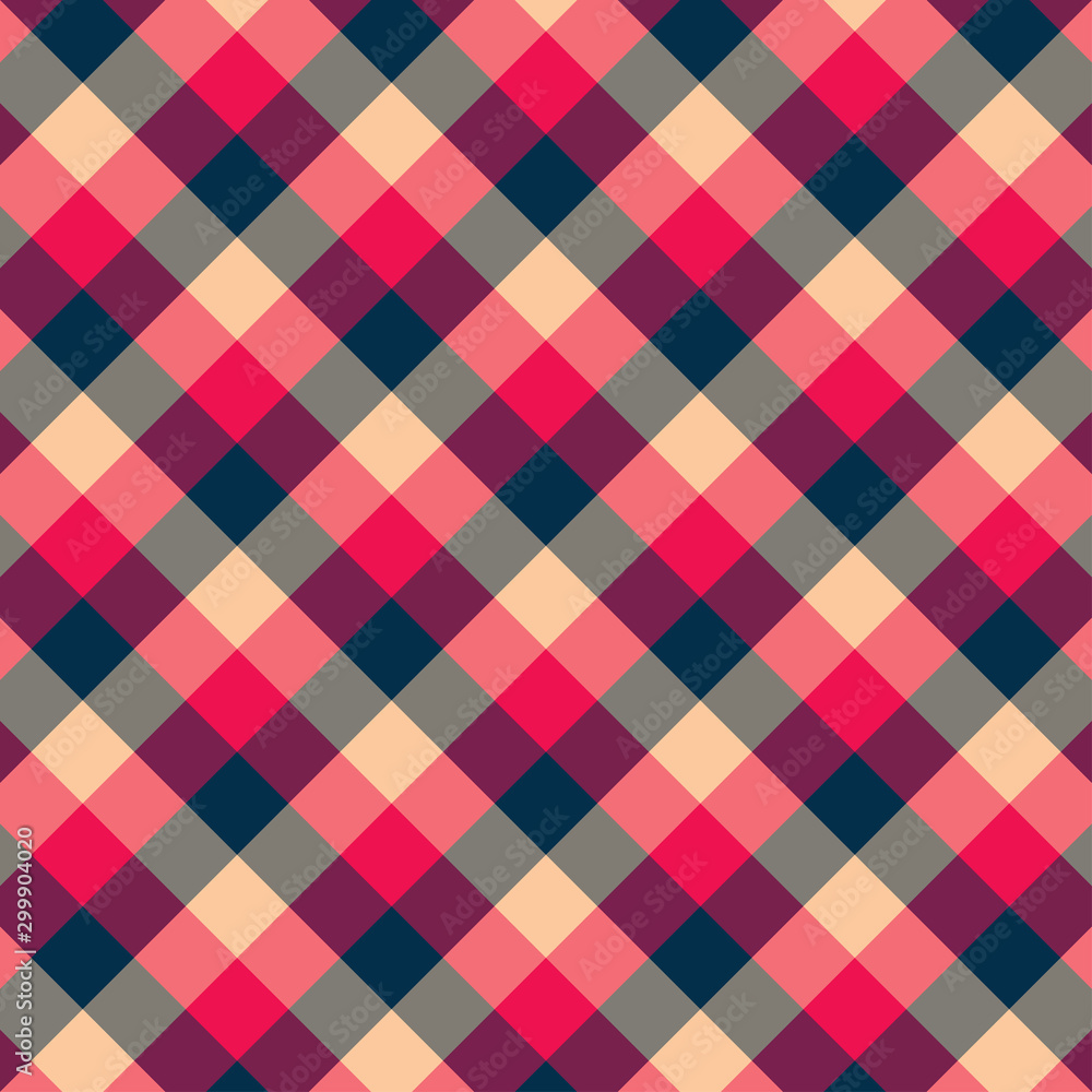 Gingham red and black pattern. Gingham red and black pattern.