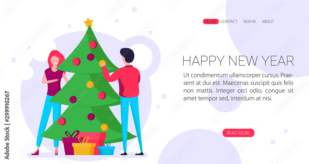 Happy new year celebration and greeting vector. Happy new year celebration and greeting vector.