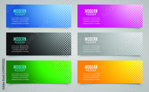 Abstract Web banner design background or header Templates
