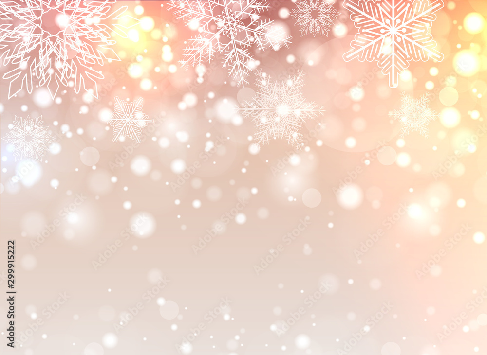 Christmas background with snowflakes Christmas background with snowflakes