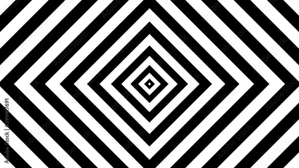 Black and white stripes abstract background. Loop 4K animation of stripes Black and white stripes abstract background. Loop 4K animation of stripes