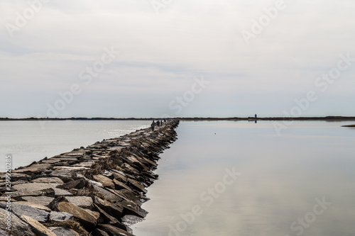 West End Breakwater to Wood End Lighthouse, Provincetown, Cape Cod, Massachusetts, USA photo