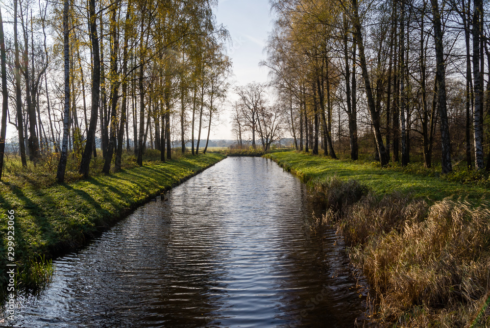 Park w zespole pałacowo-parkowym Branickich, Choroszcz. Muzeum Wnętrz Pałacowych w Choroszczycz .