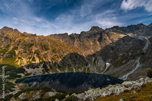 Tatra Mountains in Poland Morskie Oko Rysy Zakopane landscape photography in golden hour