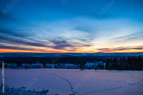 Winterlandschaft am Döbraberg