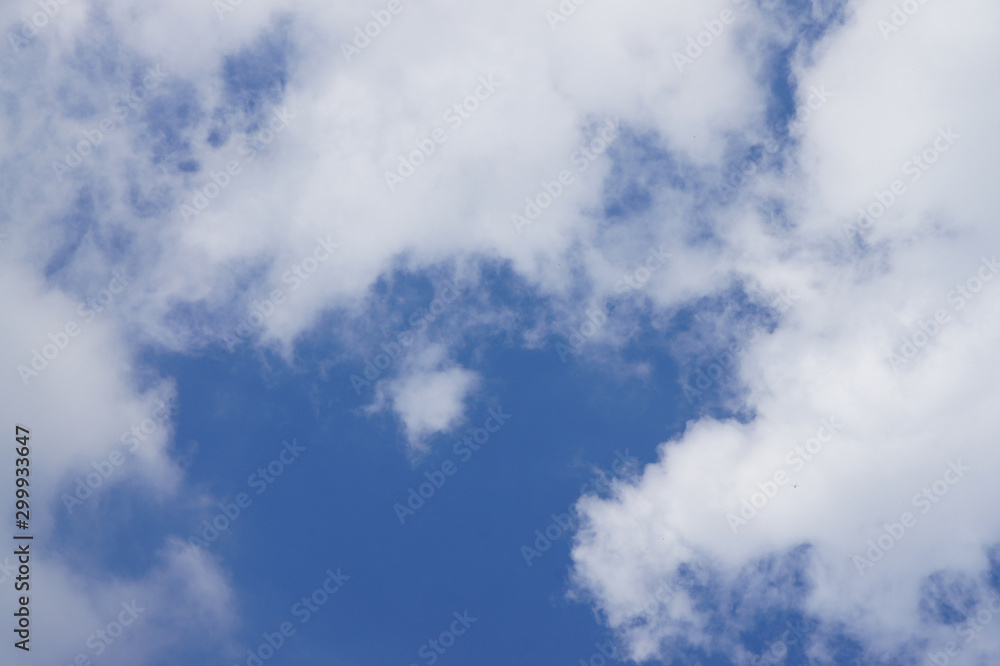 blue sky and white clouds blue sky and white clouds