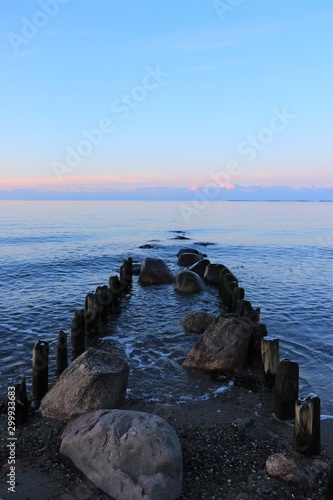 seascape with groyne  memorial funeral home