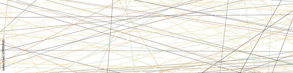 Obraz premium Colorful Lines Random Distribution Computational Generative Art background illustration