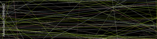 Colorful Lines Random Distribution Computational Generative Art background illustration