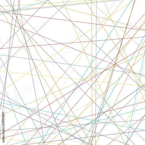 Colorful Lines Random Distribution Computational Generative Art background illustration