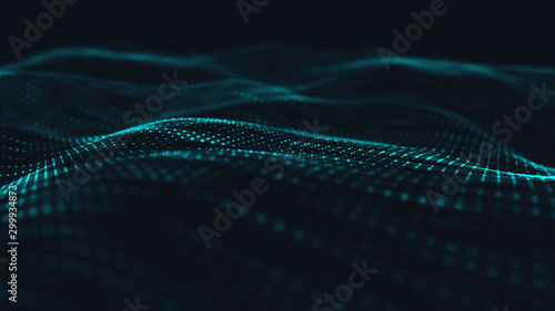 Abstract polygonal space low poly dark background with connecting dots and lines. Connection structure. Science background. Futuristic polygonal background. Triangular background. Wallpaper. Business