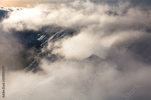 Winter in Tatra Mountains in Poland Zakopane 