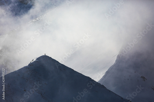 Winter in Tatra Mountains in Poland Zakopane 