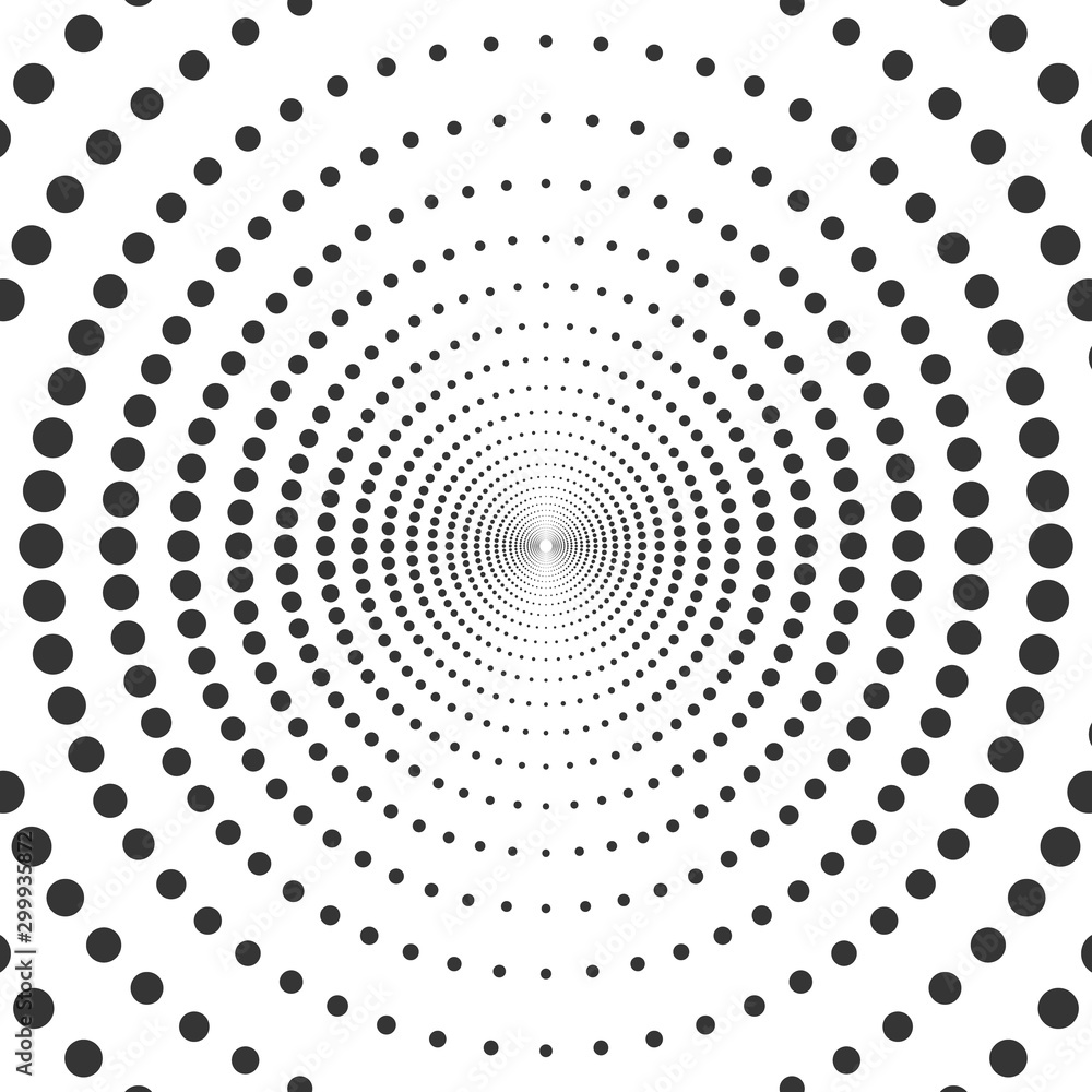 Black and white halftone dots background. Black and white halftone dots background.
