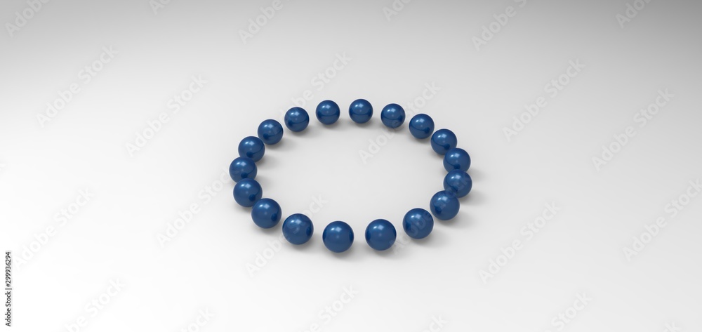 ball rendering in a gray background ball rendering in a gray background