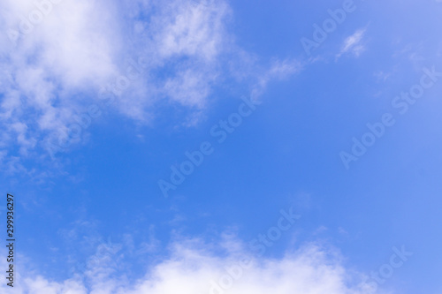 blue sky with clouds atmosphere in the morning so beautiful background.