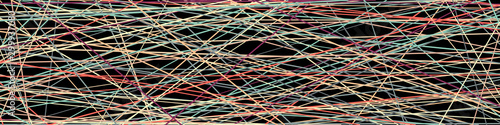 Colorful Lines Random Distribution Computational Generative Art background illustration