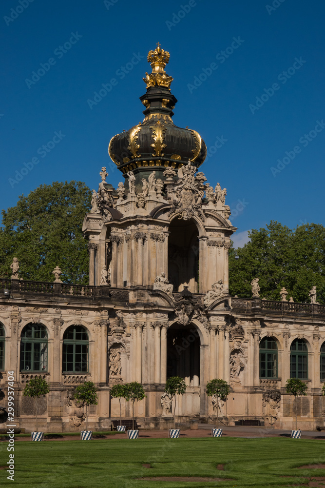 Obraz premium Gate of Dresdner Zwinger