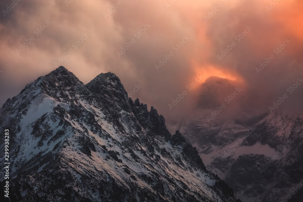 Winter in Tatra Mountains in Poland Zakopane Winter in Tatra Mountains in Poland Zakopane