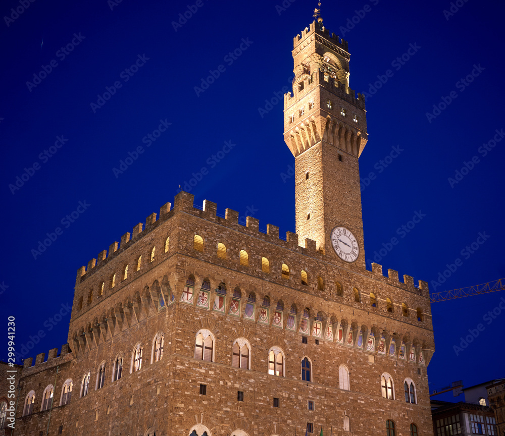 Palazzo Vecchio Piazza della Signoria Florence Italy