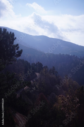 mountain, nature, sky