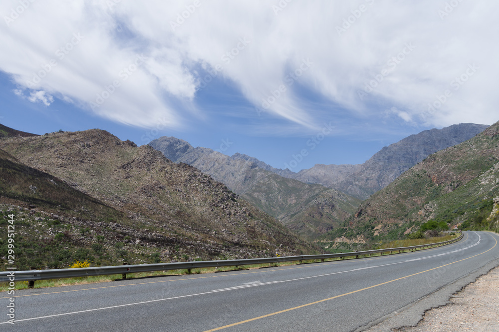 Naklejka premium Südafrika road