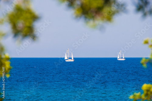Segeln auf dem Mittelmeer