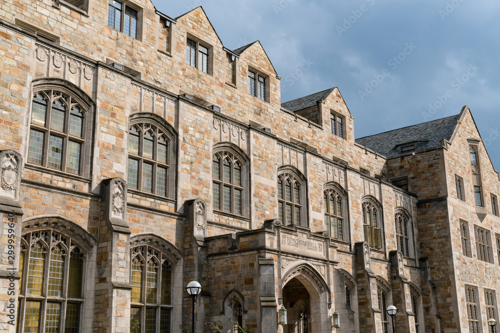 Obraz premium Hutchins Hall at the University of Michigan Law School