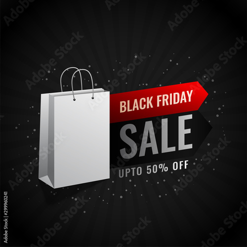 black friday shopping sale sale background design