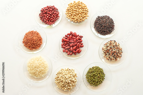 variety of  seed with healthy concept