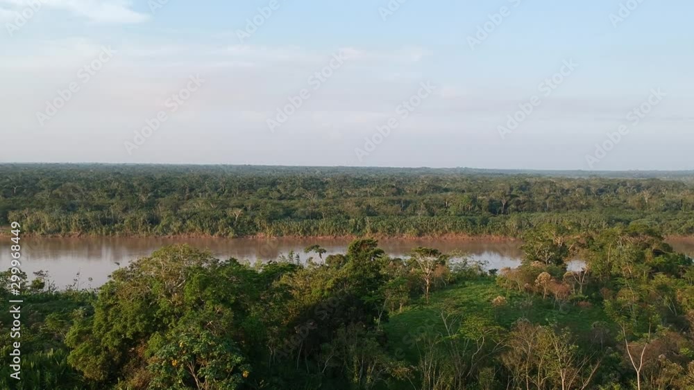 Landscape of tha Amazon in Peru Landscape of tha Amazon in Peru