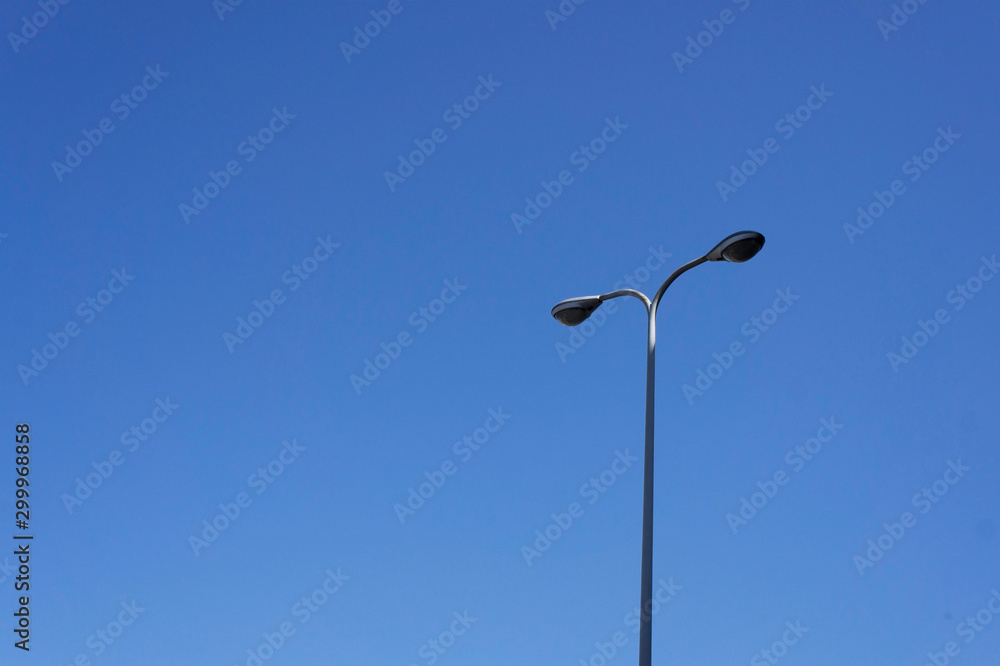 street light lamp blue sky street light lamp blue sky