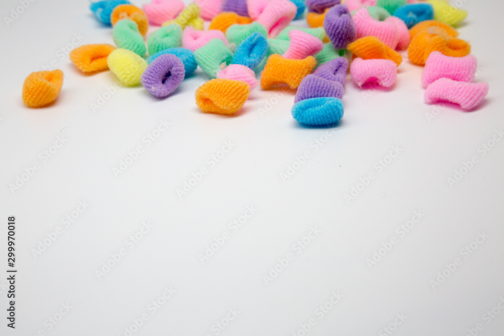 Elastic band for hair figure Elastic band for hair figure