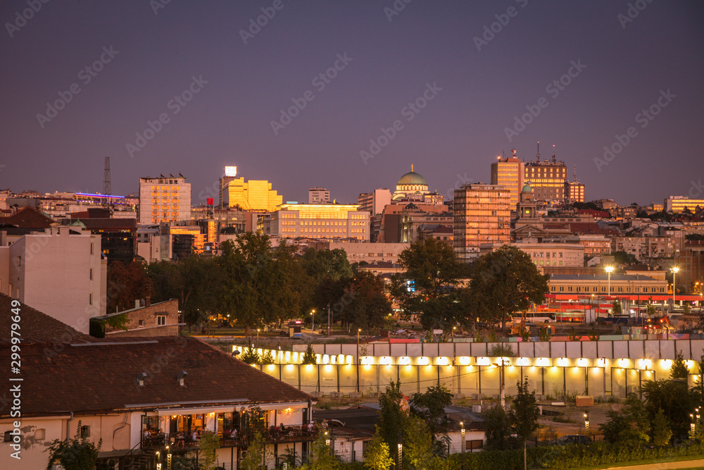 Naklejka premium Architecture of Belgrade