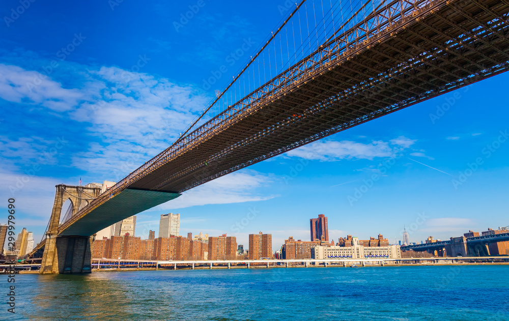 Brooklyn Bridge and New York City Manhattan Brooklyn Bridge and New York City Manhattan