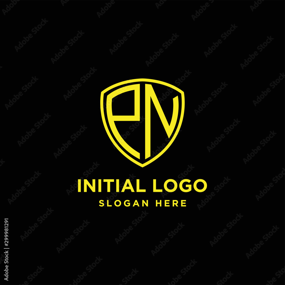 Inspiring company logo designs from the initial letters of the PN shield logo icon. -Vectors Inspiring company logo designs from the initial letters of the PN shield logo icon. -Vectors