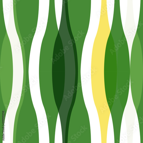 retro wave pattern green vector illustration 