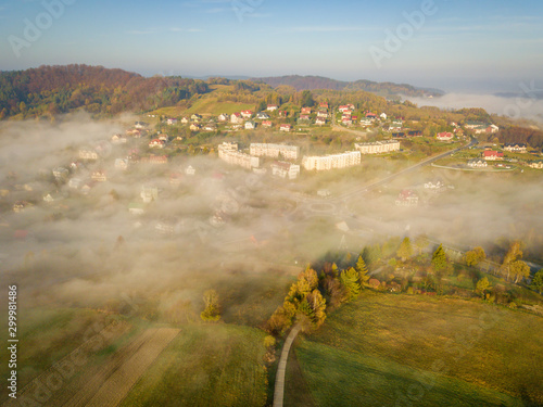 Panorama of Polanczyk area photo